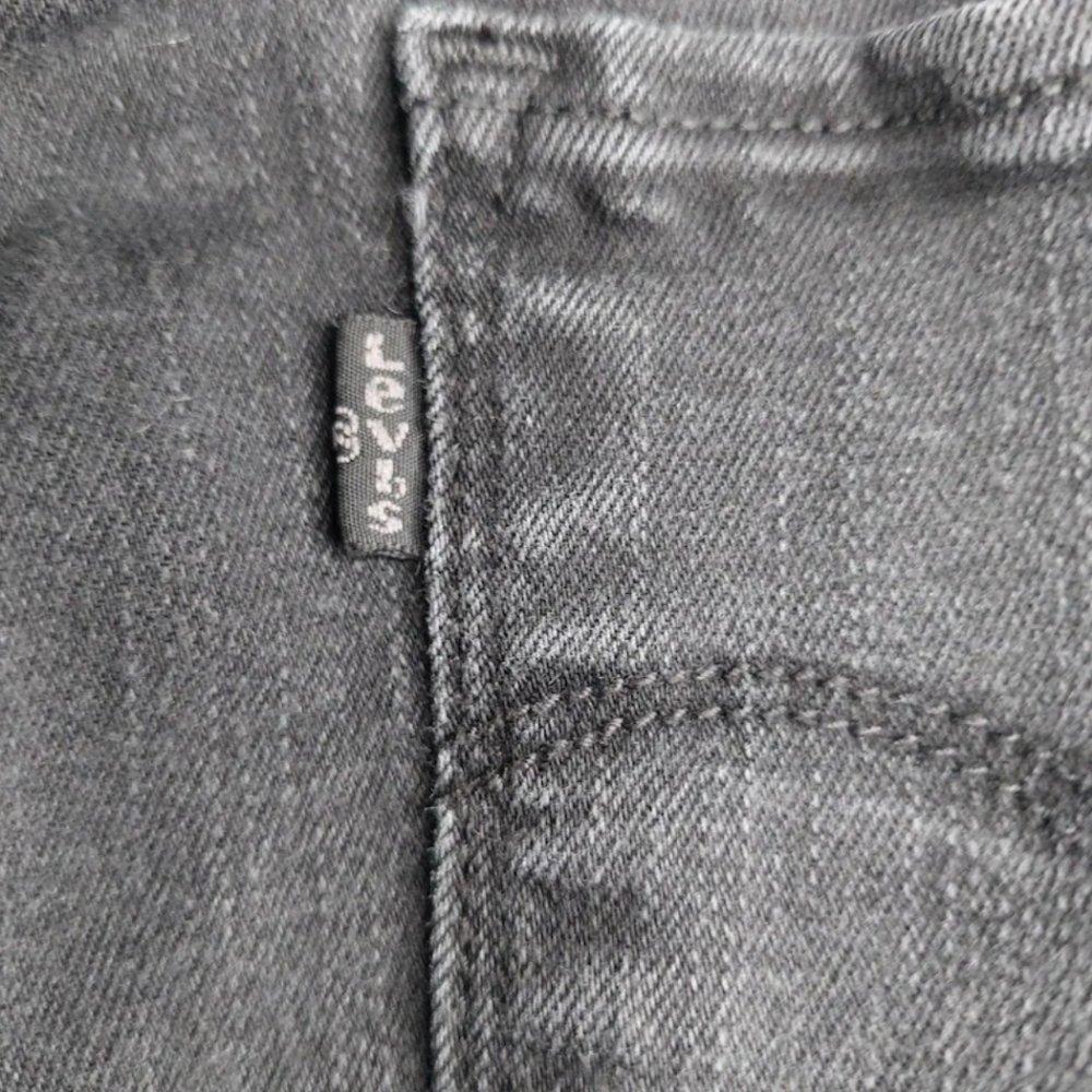 Levi Strauss 311 Shaping Skinny Black Jeans 31 Waist Leg 32 Black Tab
